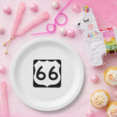 ルート66 ペーパープレート (パーティー)