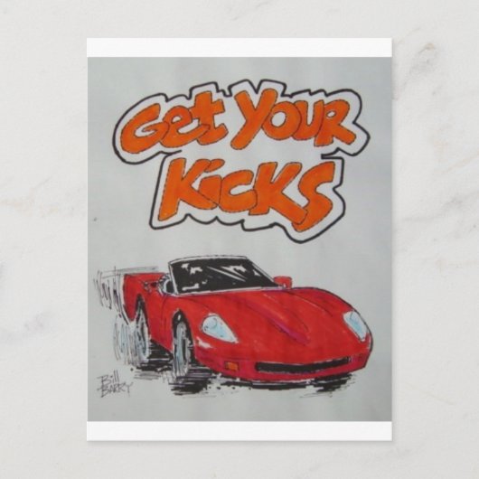 ルート66 ポストカード (正面)