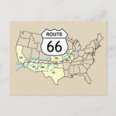 ルート66 ポストカード (正面)