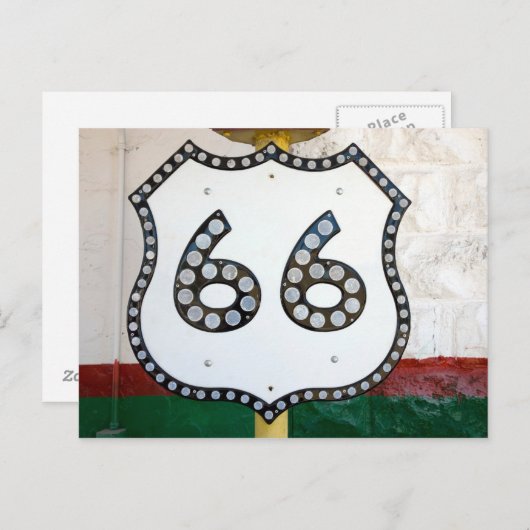 ルート66 ポストカード (正面/裏面)