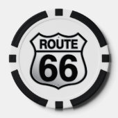 ルート66 ポーカーチップ (正面)