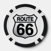ルート66 ポーカーチップ (裏面)