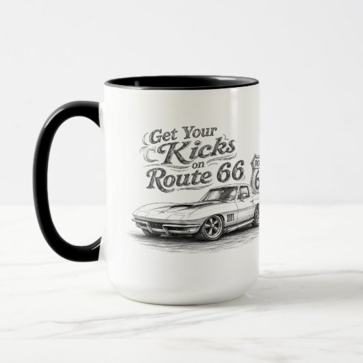 ルート66 マグカップ (左)