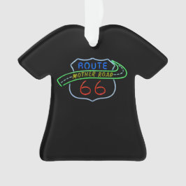ルート66、マザー道路、ネオンの標識 オーナメント