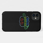 ルート66、マザー道路、ネオンの標識 Case-Mate iPhoneケース (裏面(横))