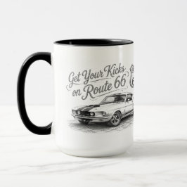 ルート66 マッスルカー コーヒーマグ マグカップ