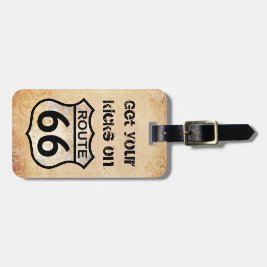 ルート66 ラゲッジタグ (正面横)