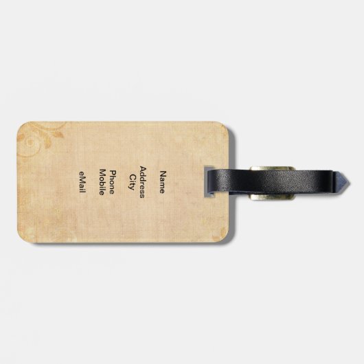 ルート66 ラゲッジタグ (裏面横)