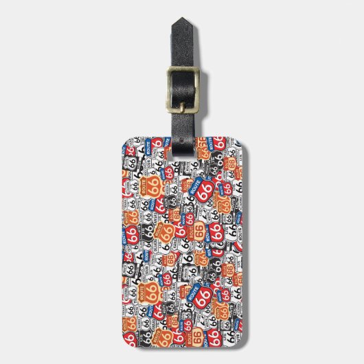 ルート66 ラゲッジタグ (正面縦)