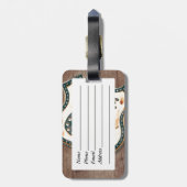 ルート66 ラゲッジタグ (裏面縦)