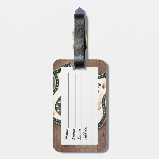 ルート66 ラゲッジタグ (裏面縦)