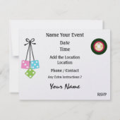 ルート66 ヴィンテージカー -SRF 招待状 (裏面)