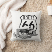 ルート66 改造 クッション (ブランケット)