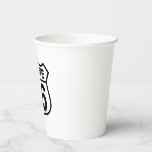 ルート66 紙コップ (左)