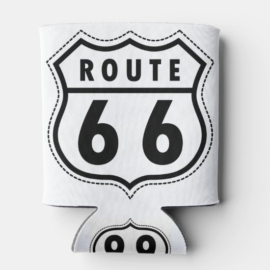 ルート66 缶クーラー (裏面)