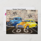 ルート66 - #2 - SRF 招待状 (正面/裏面)