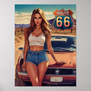 ルート66 A夢 ポスター
