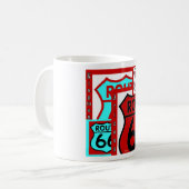 ルート66 Kingmanアリゾナ コーヒーマグカップ (正面左)