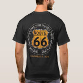 ルート66 Tシャツ (裏面)