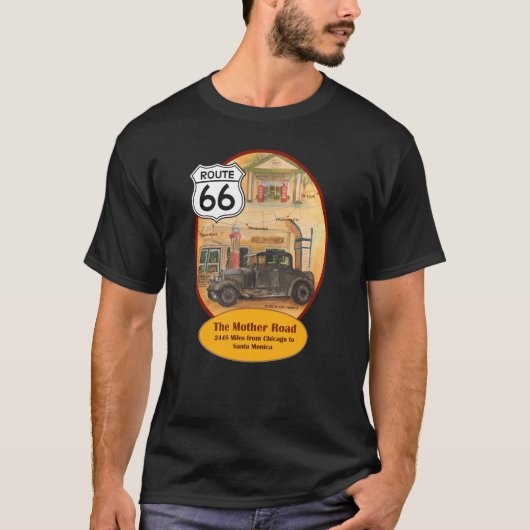ルート66 Tシャツ (正面)