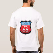 ルート66 Tシャツ (裏面)