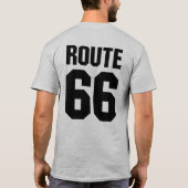 ルート66 Tシャツ (裏面)