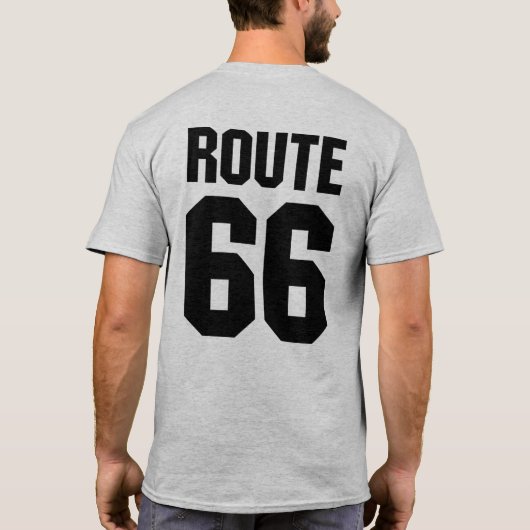 ルート66 Tシャツ (裏面)