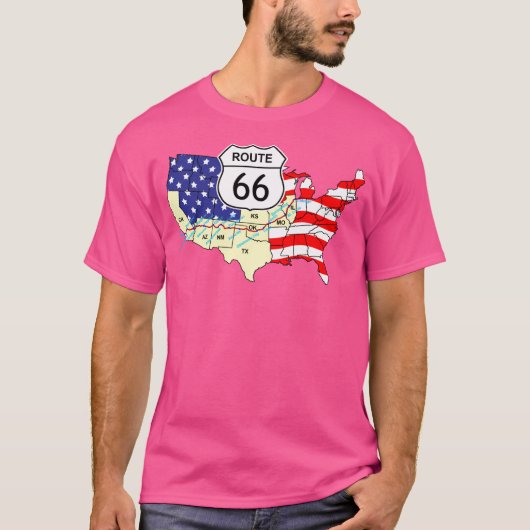 ルート66 Tシャツ (正面)