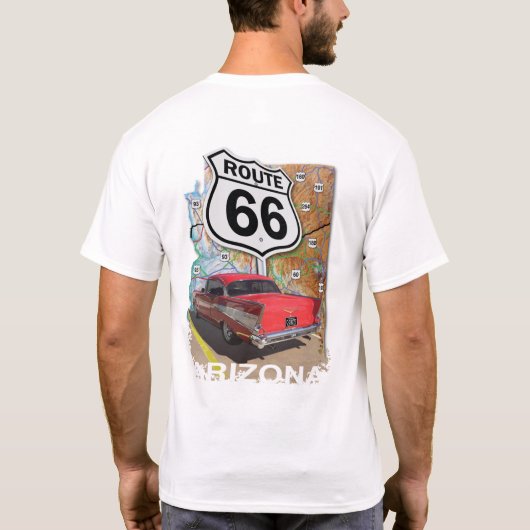 ルート66 Tシャツ (裏面)