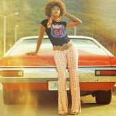 ルート66 Tシャツ