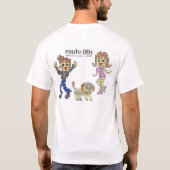 ルート80s tシャツ (裏面)