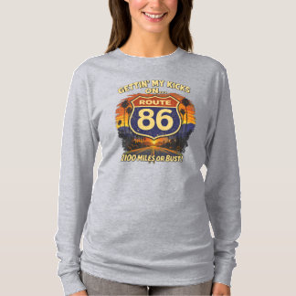 ルート86でキックを得るTシャツ Tシャツ