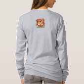 ルート86でキックを得るTシャツ Tシャツ (裏面)