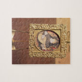 ルート(ミニチュアinclを演奏しているエリザベス女王一世 ジグソーパズル (横)