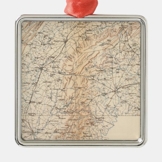 ルート、Gettysburgのキャンペーン メタルオーナメント (正面)
