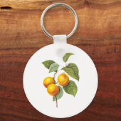 ルードゥートのヴィンテージ フード フルーツ, アプリコット ピーチ キーホルダー (正面)