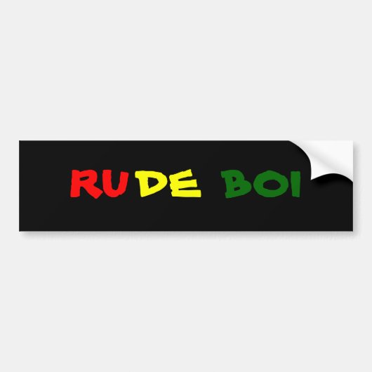 ルードボーイ バンパーステッカー (正面)