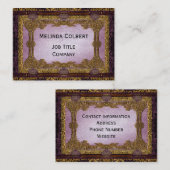 ルードルフィンミューズパーラビクトリアンー 名刺 (正面/裏面)