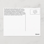 ルードンカウンティコートハウスルードン, TN ポストカード (裏面)