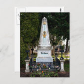 ルードヴィヒ・ヴァン・ベートーベンの墓 ポストカード (正面/裏面)