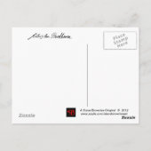 ルードヴィヒ・ヴァン・ベートーヴェン ポストカード (裏面)