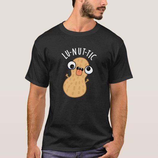 ルーナティック・ピーナッツ・ダークBG Tシャツ (正面)