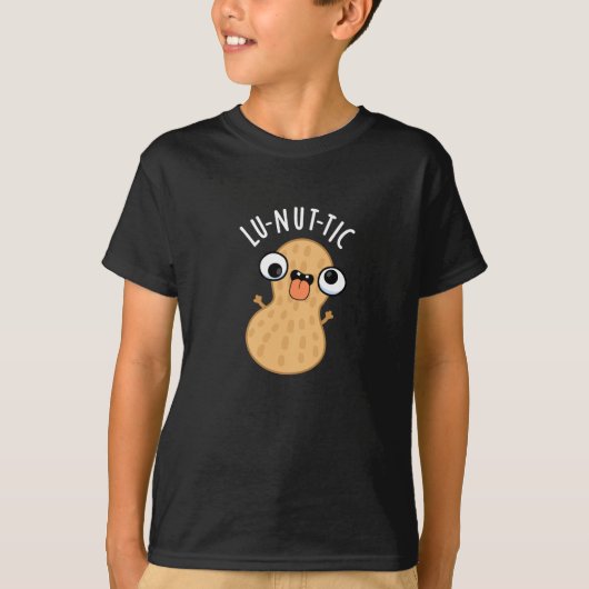 ルーナティック・ピーナッツ・ダークBG Tシャツ (正面)