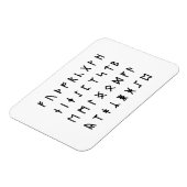 ルーニックアルファベット[フソルト] マグネット (左側)