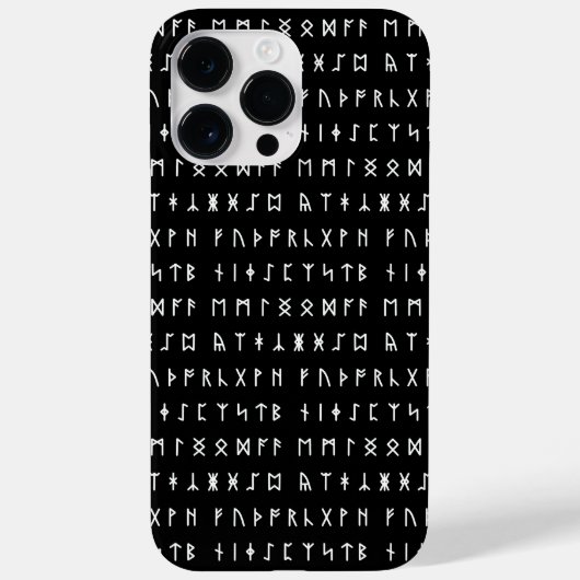 ルーニックアルファベット[フソルト] Case-Mate iPhoneケース (裏面)