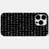 ルーニックアルファベット[フソルト] Case-Mate iPhoneケース (裏面 (横))