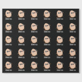 ルーニーおもしろいエッグ走ズエッグプンダークBG ラッピングペーパー (フラット)