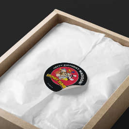 ルーニーチューンズ™キャラクターグループ |誕生日 ラウンドシール