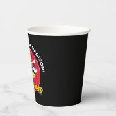 ルーニーチューンズ™キャラクターグループ |誕生日 紙コップ (裏面)