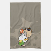 ルーニーチューンズ™スタイル化ビッグヘッズ キッチンタオル (縦)